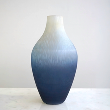 Load image into Gallery viewer, Ocean Spray Glass Vase Large | Casa Kriti