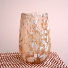 Load image into Gallery viewer, Blush Blossom Glass Vase Set of 2 | Casa Kriti