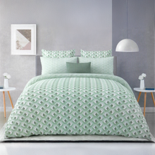 Load image into Gallery viewer, Geometric Serenity Reversible King Bed Cover Set | Casa Kriti