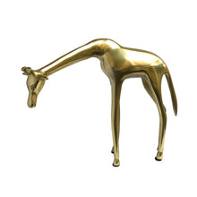 Load image into Gallery viewer, Gold Giraffe Figurine Pair | Casa Kriti