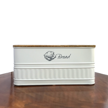 Load image into Gallery viewer, Pure White Bread Box | Casa Kriti