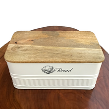Load image into Gallery viewer, Pure White Bread Box | Casa Kriti