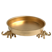 Load image into Gallery viewer, Majestic Elephant-Legged Golden Urli | Casa Kriti