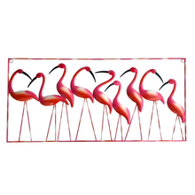 Load image into Gallery viewer, Pretty in Pink Flamingo Wall Art | Casa Kriti