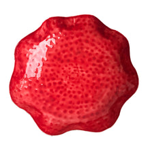 Load image into Gallery viewer, Red Hammered Aluminium Platter | Casa Kriti