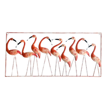 Load image into Gallery viewer, Sunset Glow Flamingo Wall Art | Casa Kriti