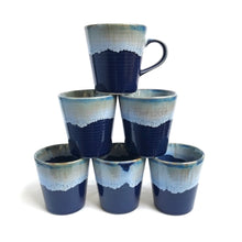 Load image into Gallery viewer, Blue Coffee and Tea Mug Set of 6 | Casa Kriti