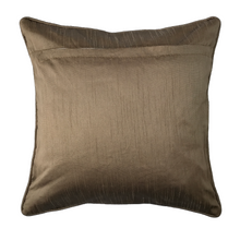 Load image into Gallery viewer, Brown Soft Cotton Velvet Cushion Cover | Casa Kriti
