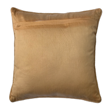 Load image into Gallery viewer, Golden Soft Cotton Velvet Cushion Cover | Casa Kriti