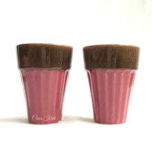 Load image into Gallery viewer, Red Ceramic Cutting Chai Glasses Set of 6 by Casa Kriti
