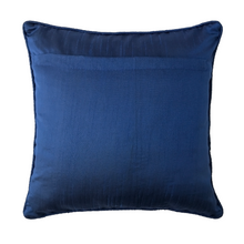 Load image into Gallery viewer, Royal Blue Soft Cotton Velvet Cushion Cover | Casa Kriti