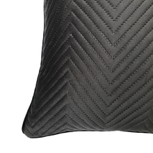 Load image into Gallery viewer, Space Grey Soft Cotton Velvet Cushion Cover | Casa Kriti