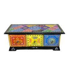 Load image into Gallery viewer, 3 Drawer Traditional Jewellery Box | Casa Kriti
