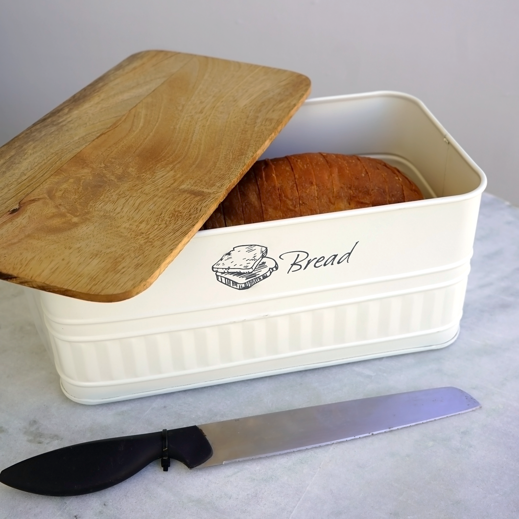 Pure White Bread Box | Casa Kriti