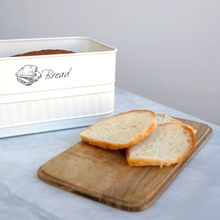 Load image into Gallery viewer, Pure White Bread Box | Casa Kriti
