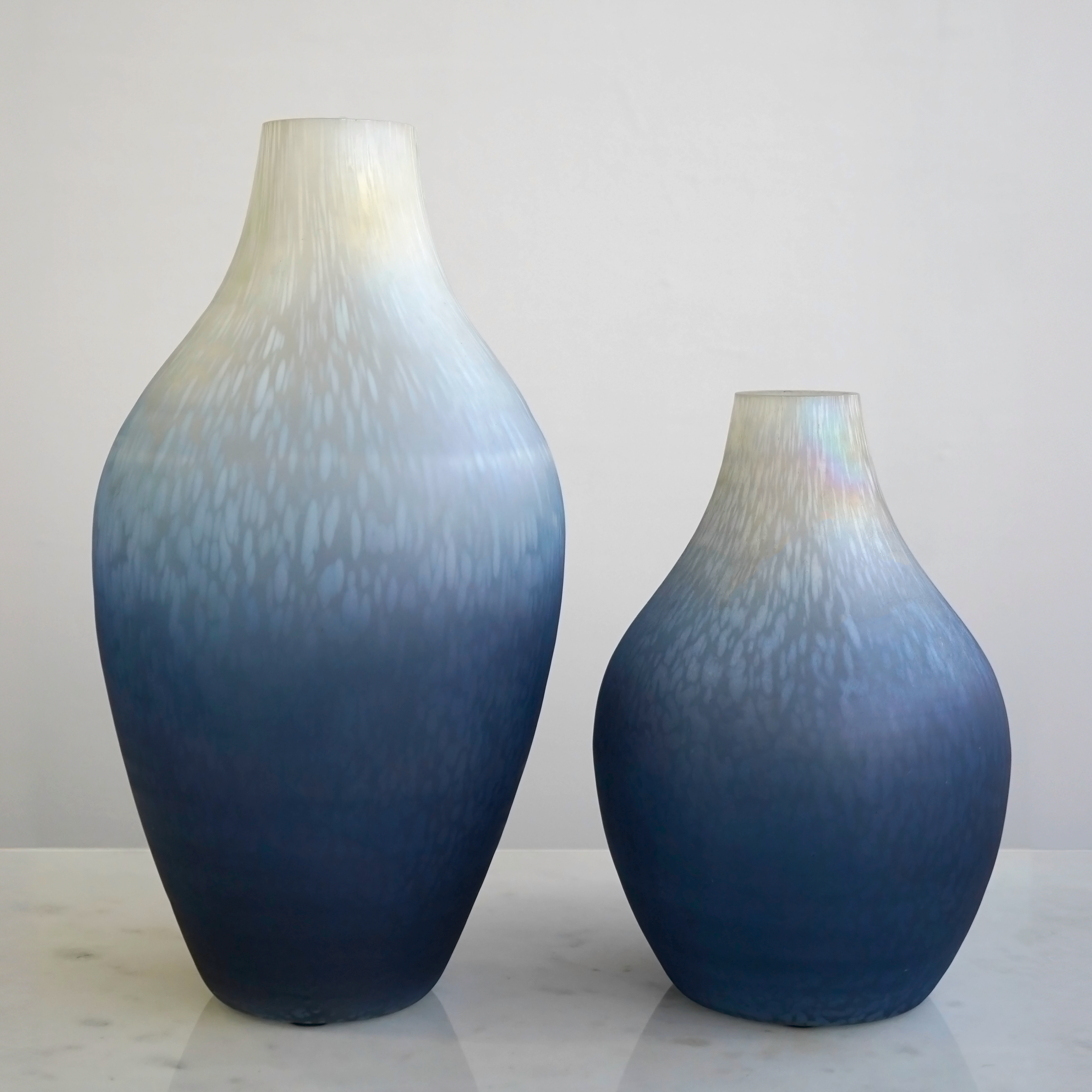 Ocean Spray Glass Vase Small | Casa Kriti