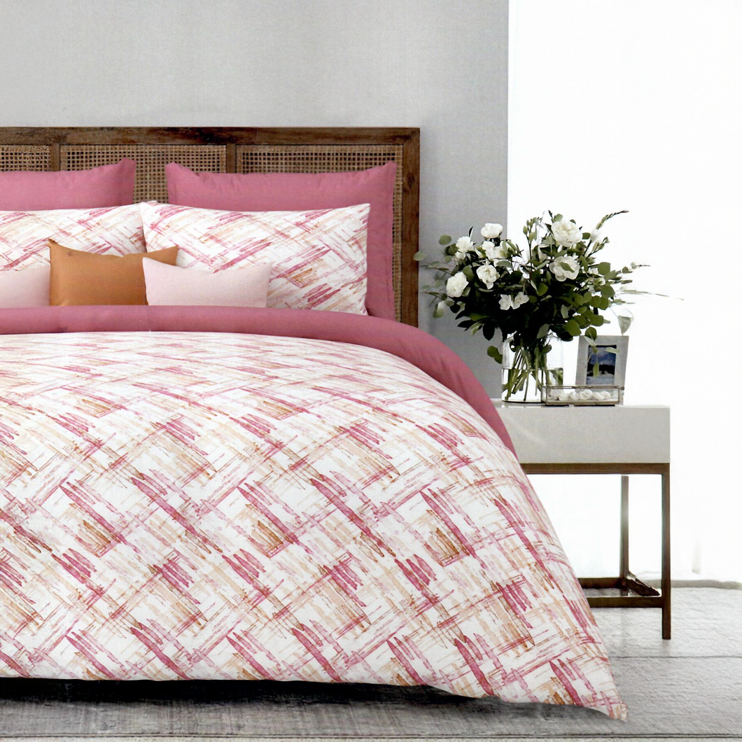 Blush Romance Bed Sheet Set | Casa Kriti