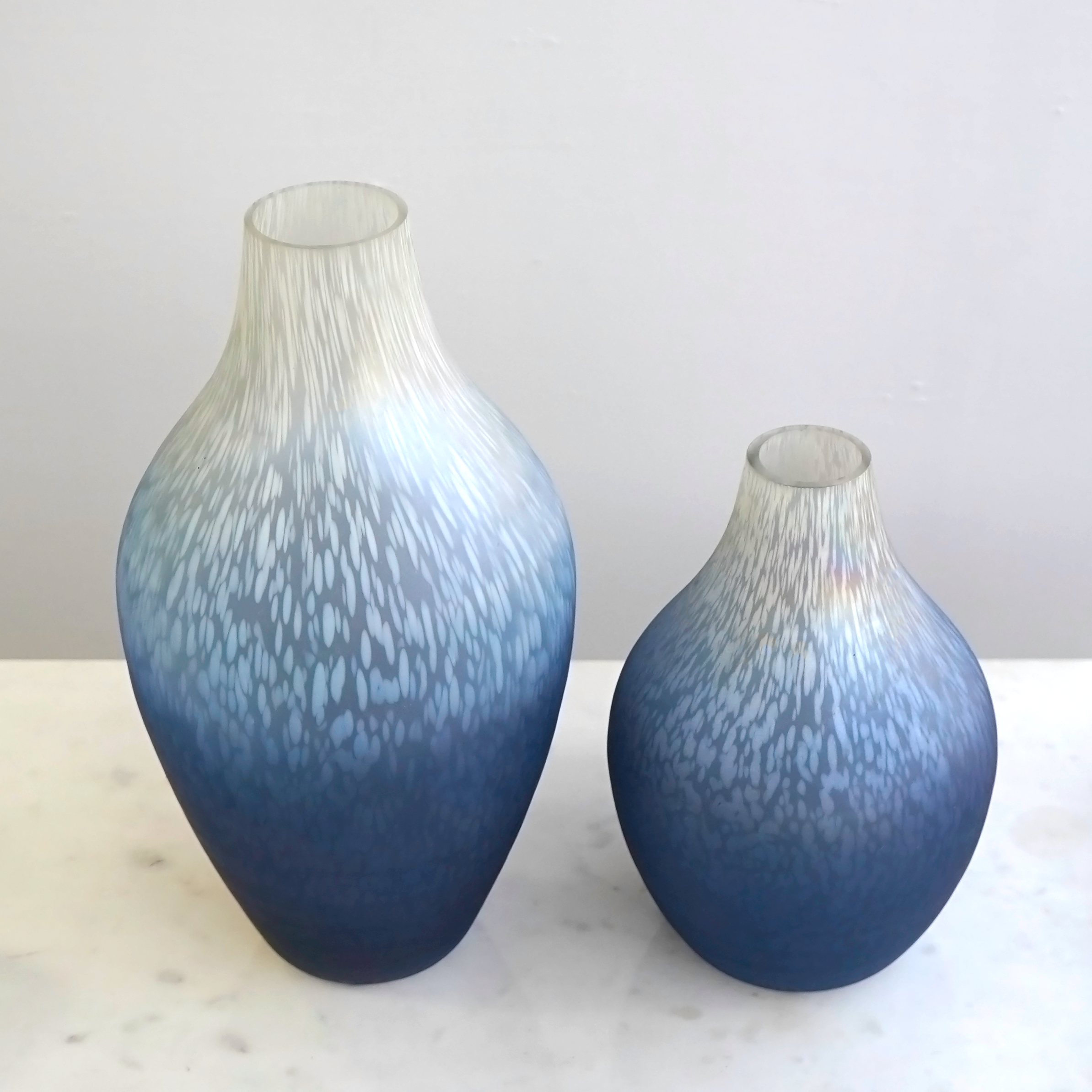 Ocean Spray Glass Vase Small | Casa Kriti