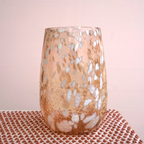 Blush Blossom Glass Vase Set of 2 | Casa Kriti