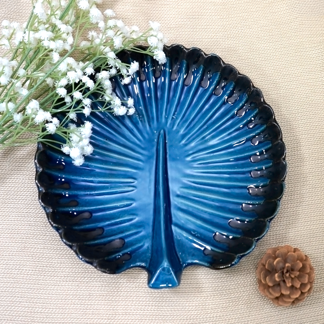 Ceramic Peacock Platter | Casa Kriti