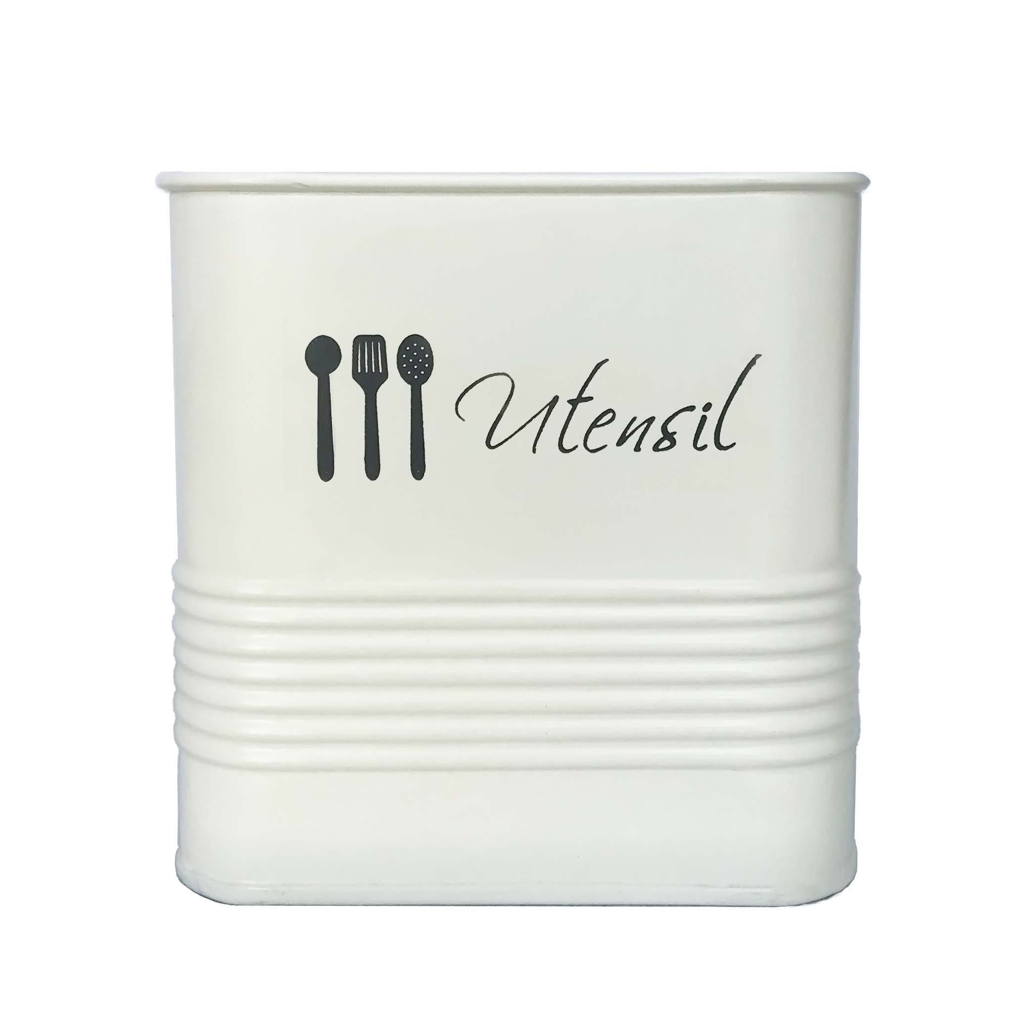 Pure White Utensil Jar | Casa Kriti