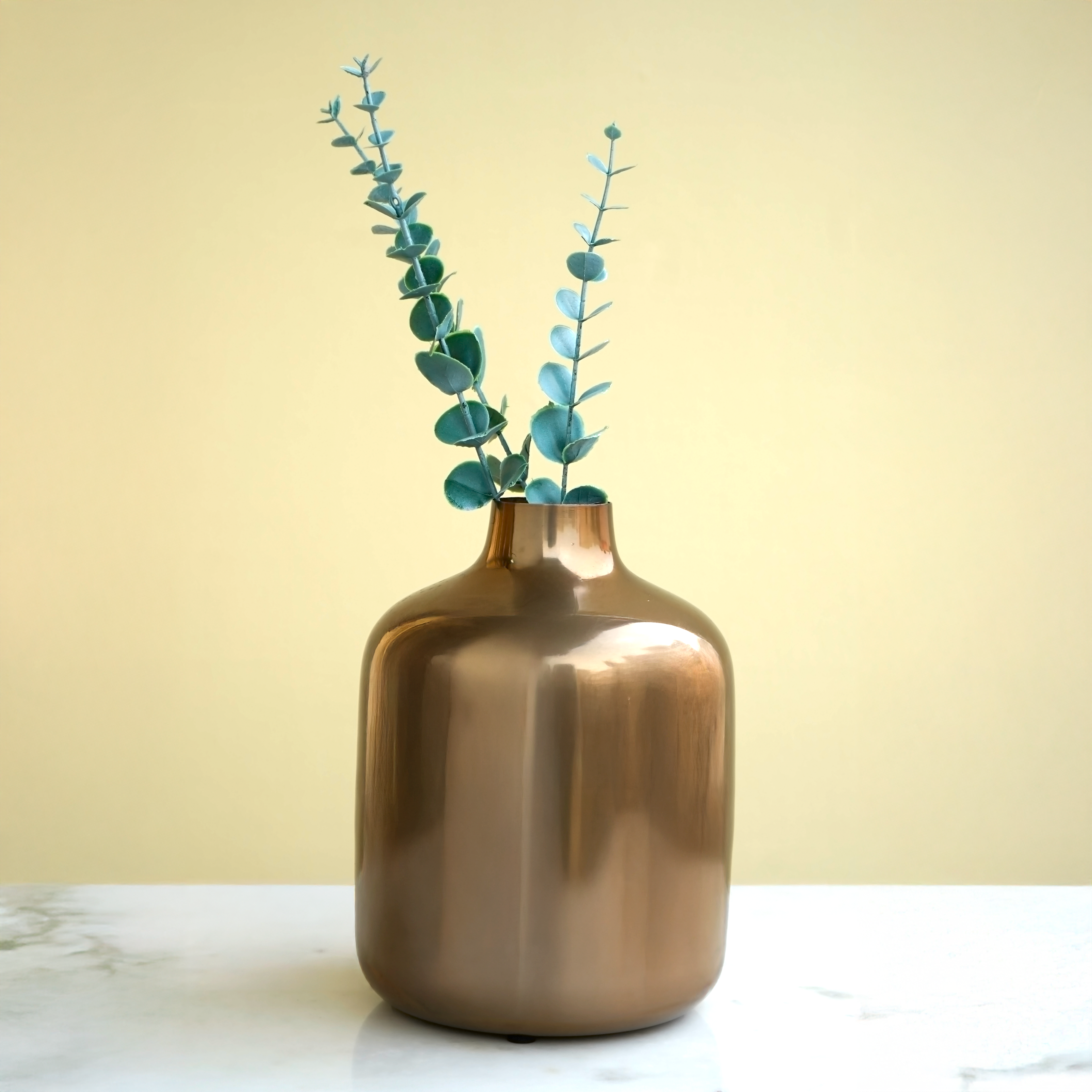 Golden Brown Vase | Casa Kriti