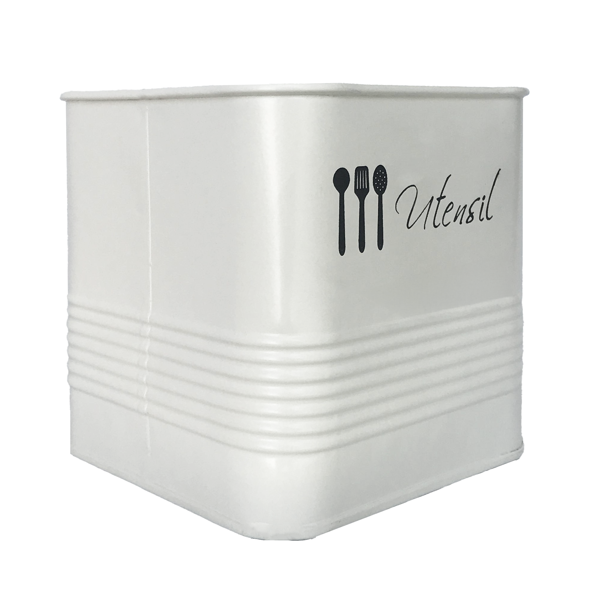 Pure White Utensil Jar | Casa Kriti