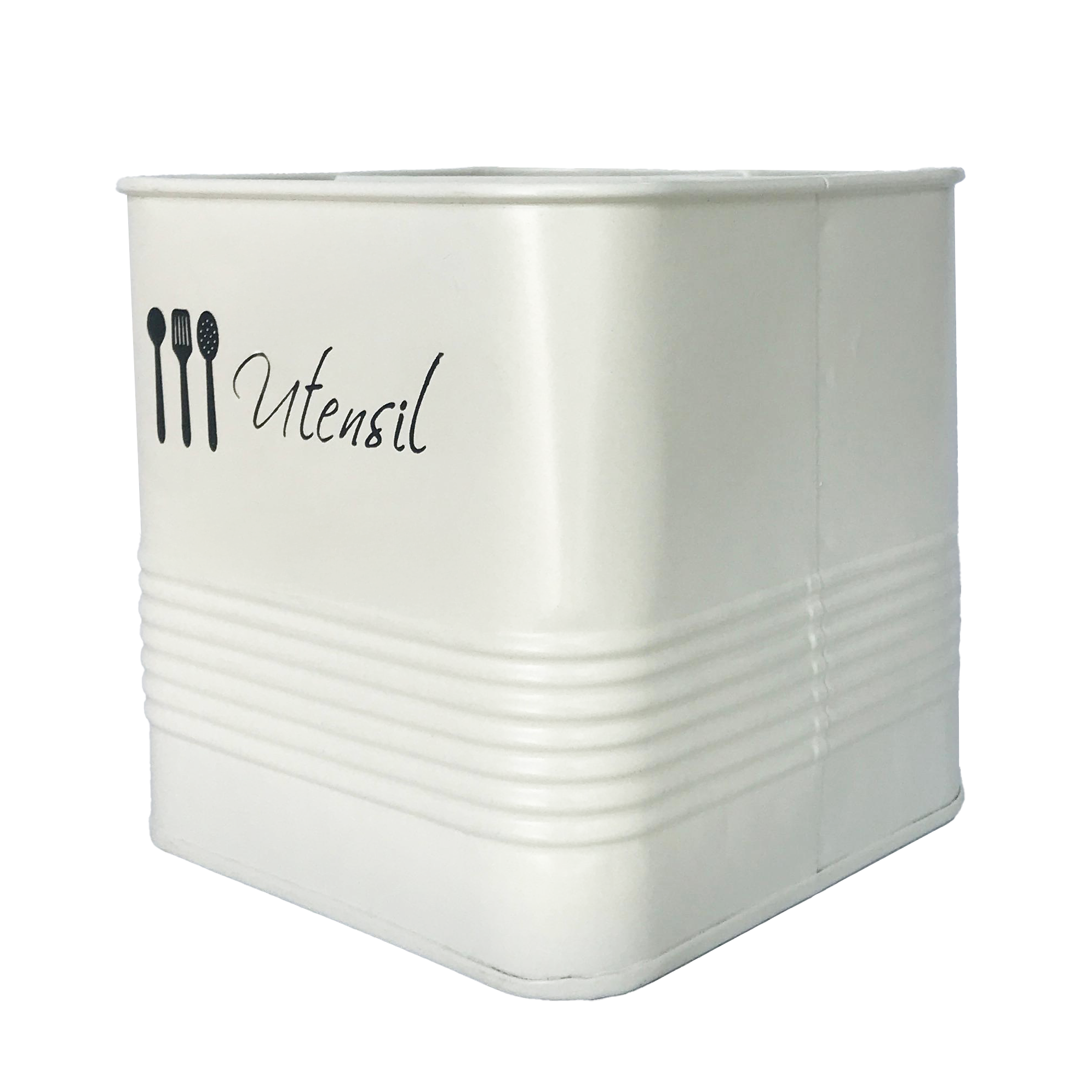 Pure White Utensil Jar | Casa Kriti