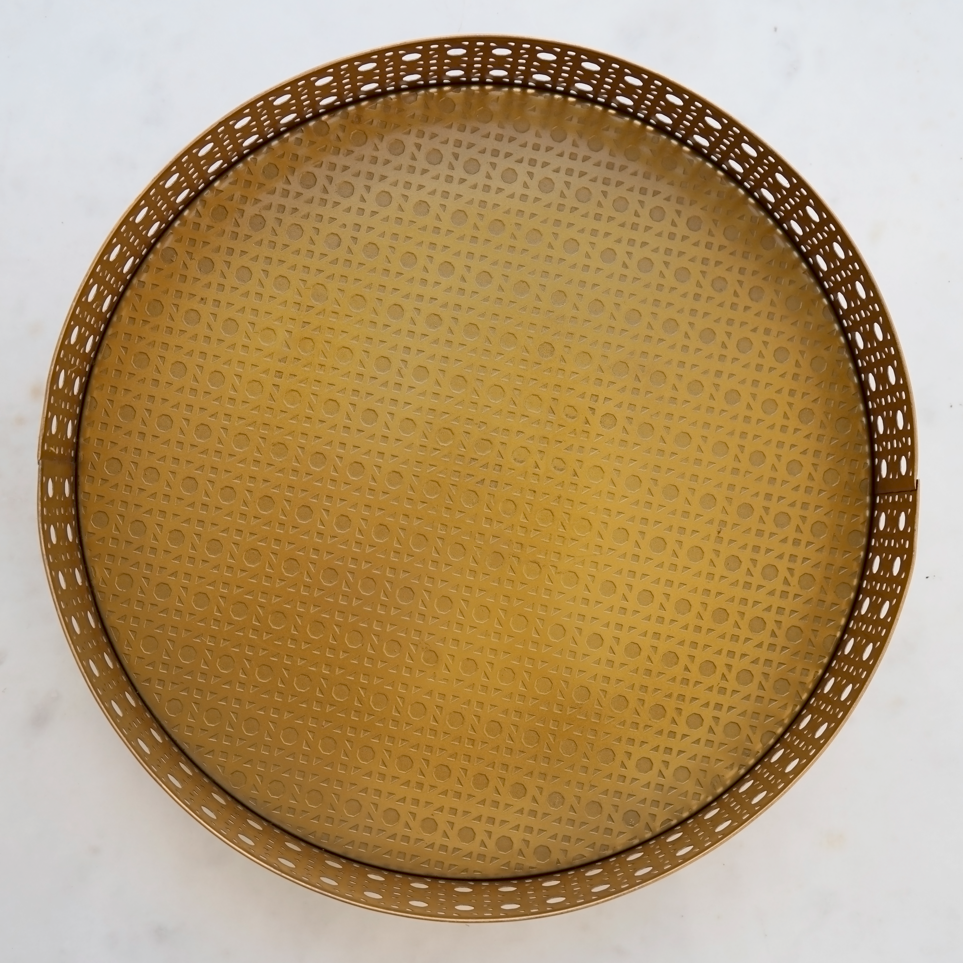 Gold Mesh Tray | Casa Kriti