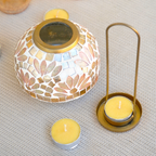 Mosaic Tea Light Candle Holder | Casa Kriti