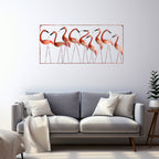 Sunset Glow Flamingo Wall Art | Casa Kriti