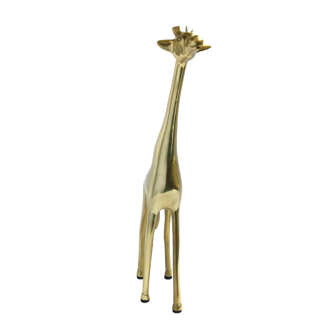 Gold Giraffe Figurine Pair | Casa Kriti
