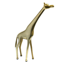 Load image into Gallery viewer, Gold Standing Giraffe Figurine | Casa Kriti
