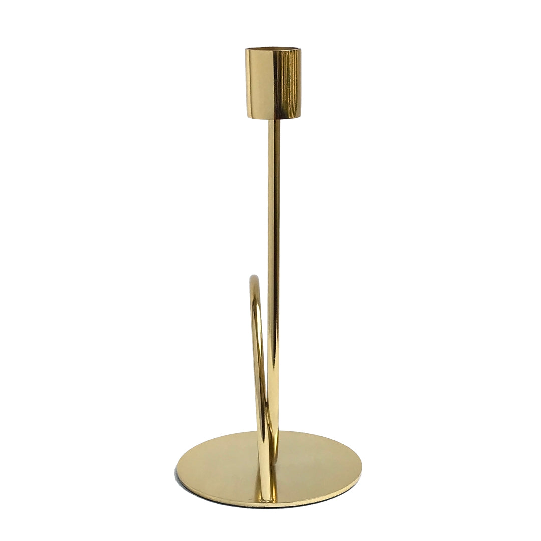 Gold Candlestick Holder | Casa Kriti
