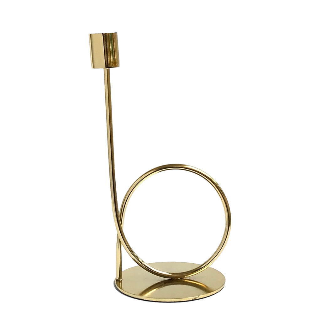 Gold Candlestick Holder | Casa Kriti