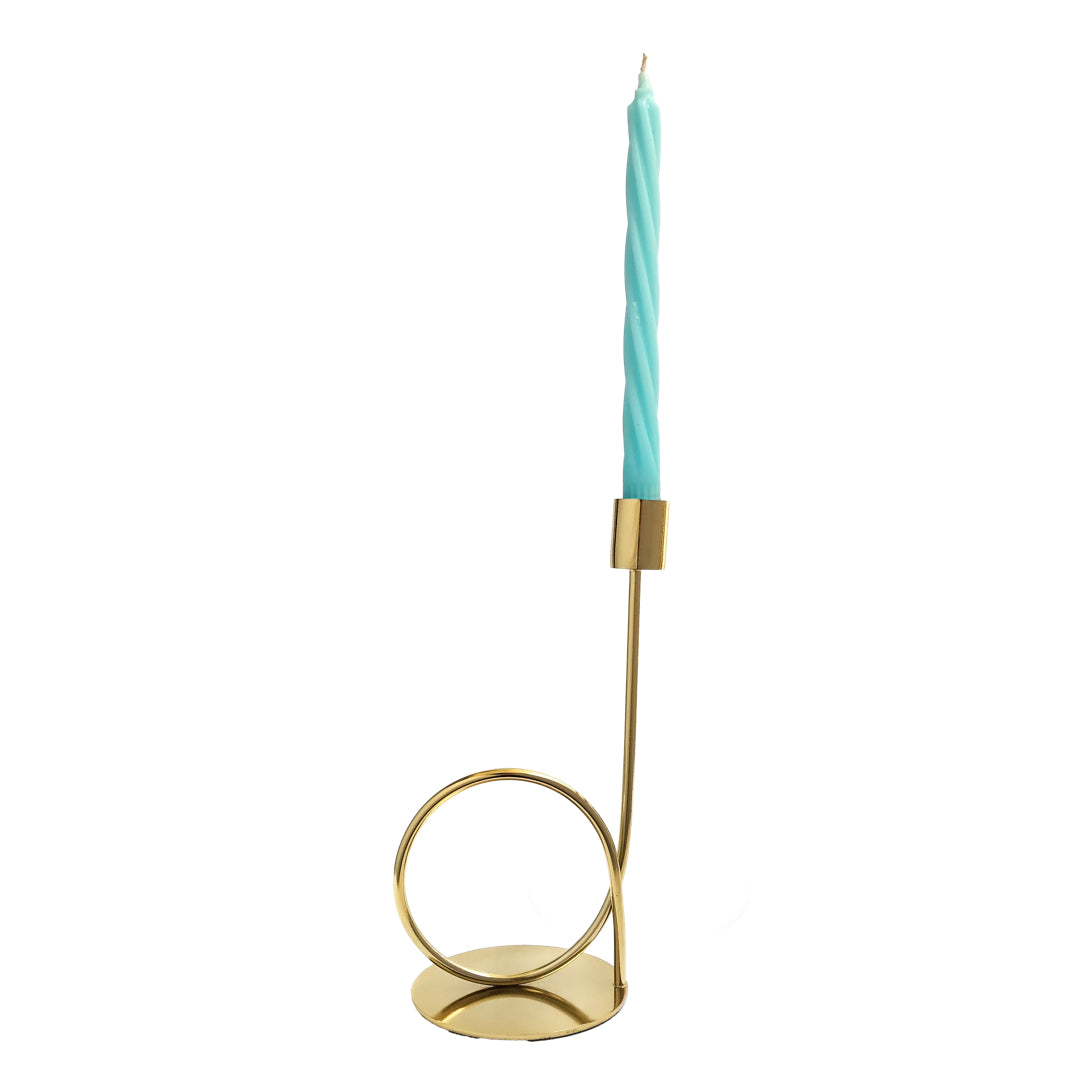 Gold Candlestick Holder | Casa Kriti