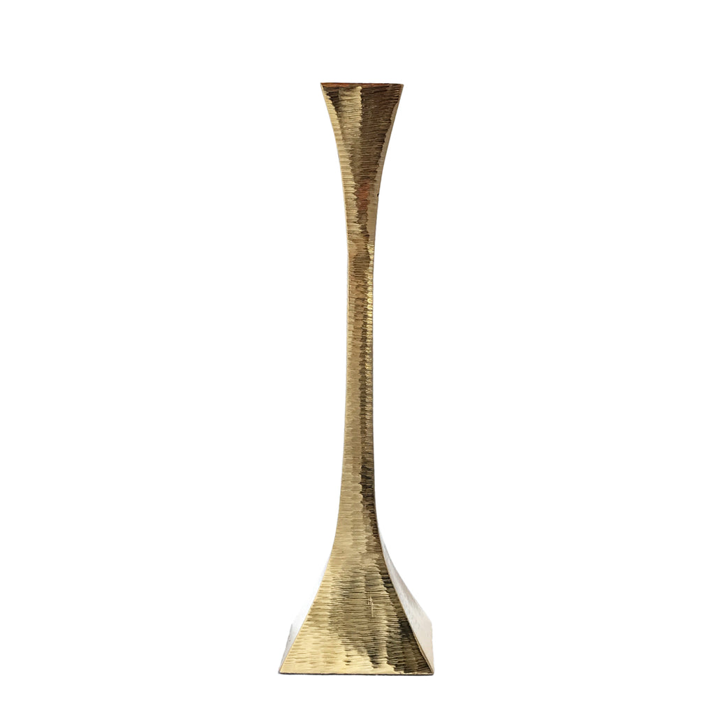 Gold Candlestick Holder Pair | Casa Kriti