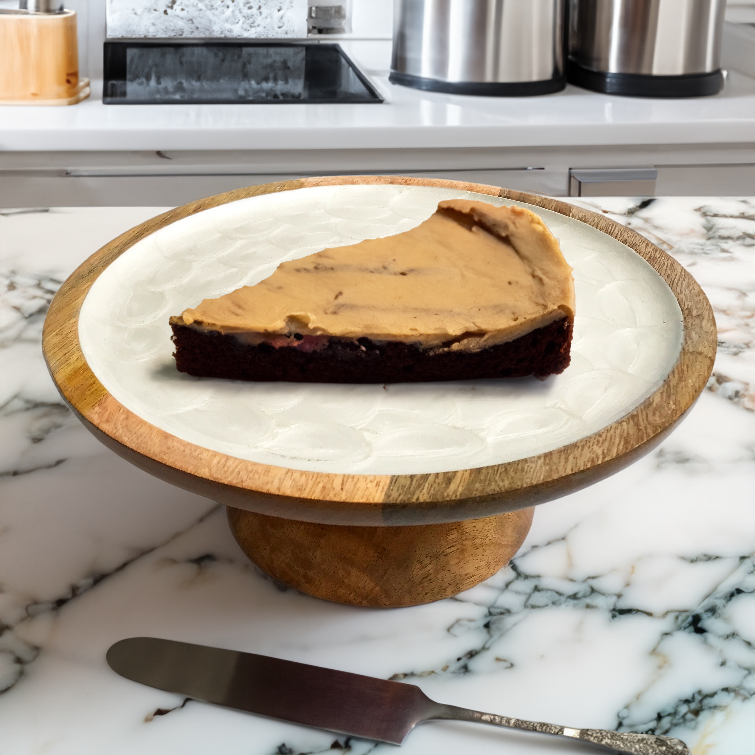 Wooden Cake Stand | Casa Kriti