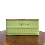 Matte Green Bread Box