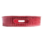 Large Red Serving Tray | Casa Kriti