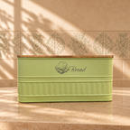 Matte Green Bread Box
