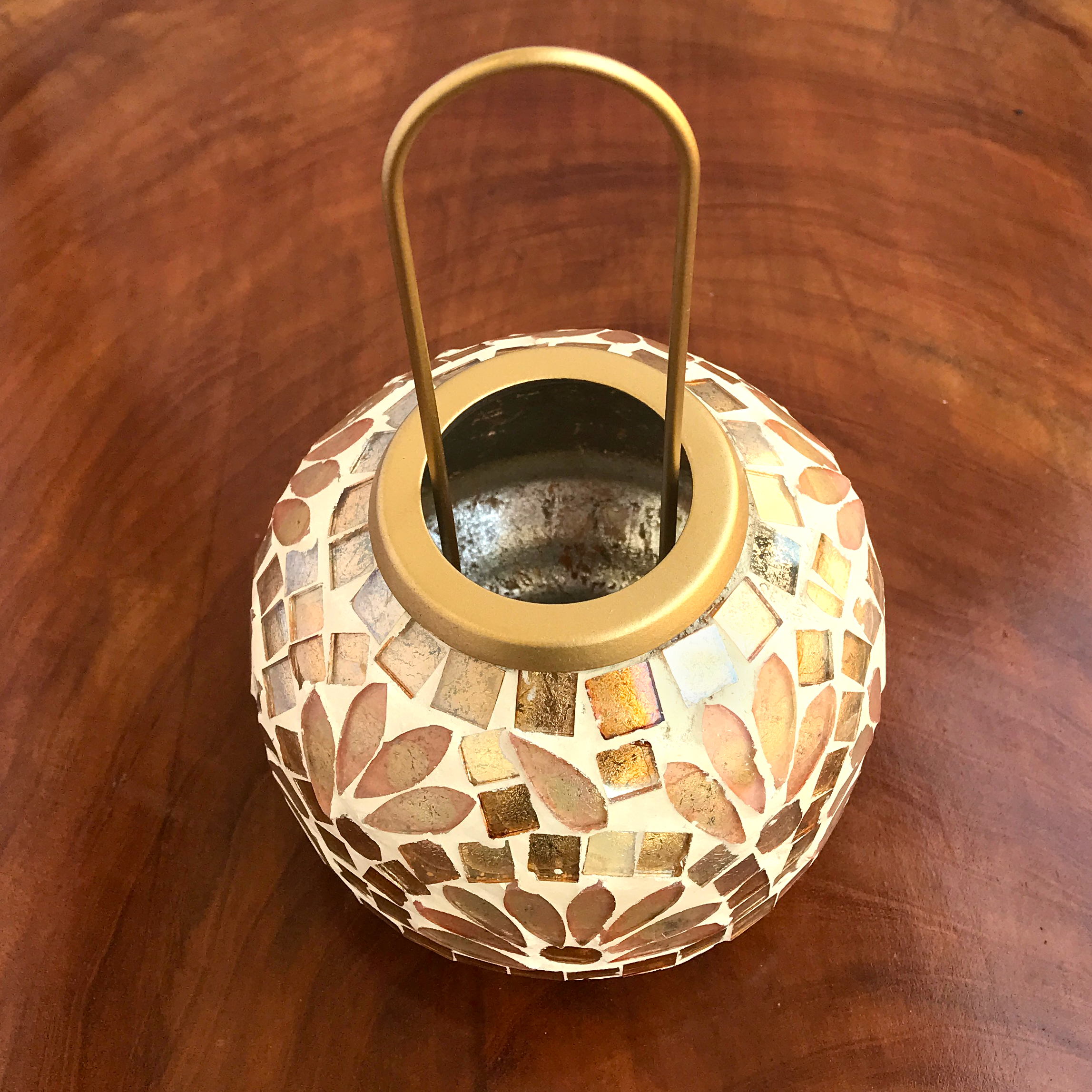 Mosaic Tea Light Candle Holder | Casa Kriti