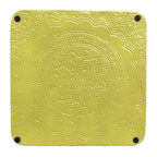 Neon Yellow Square Serving Tray | Casa Kriti