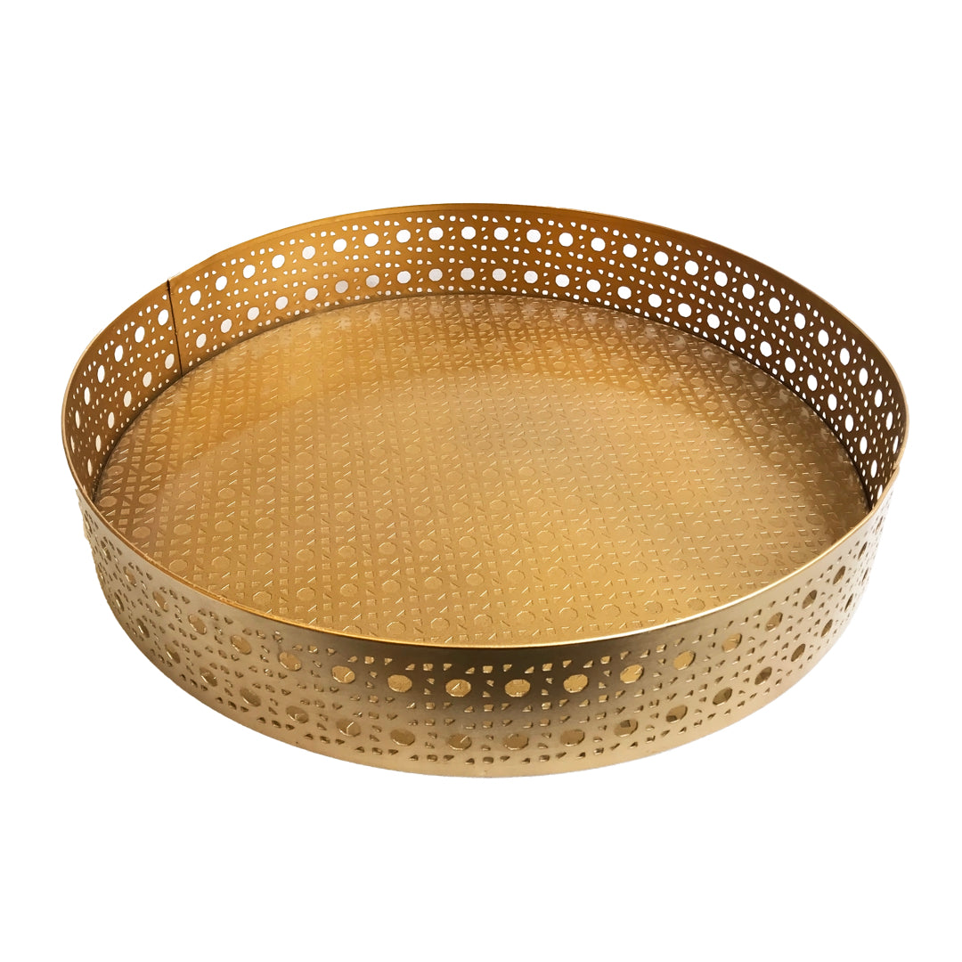 Gold Mesh Tray | Casa Kriti