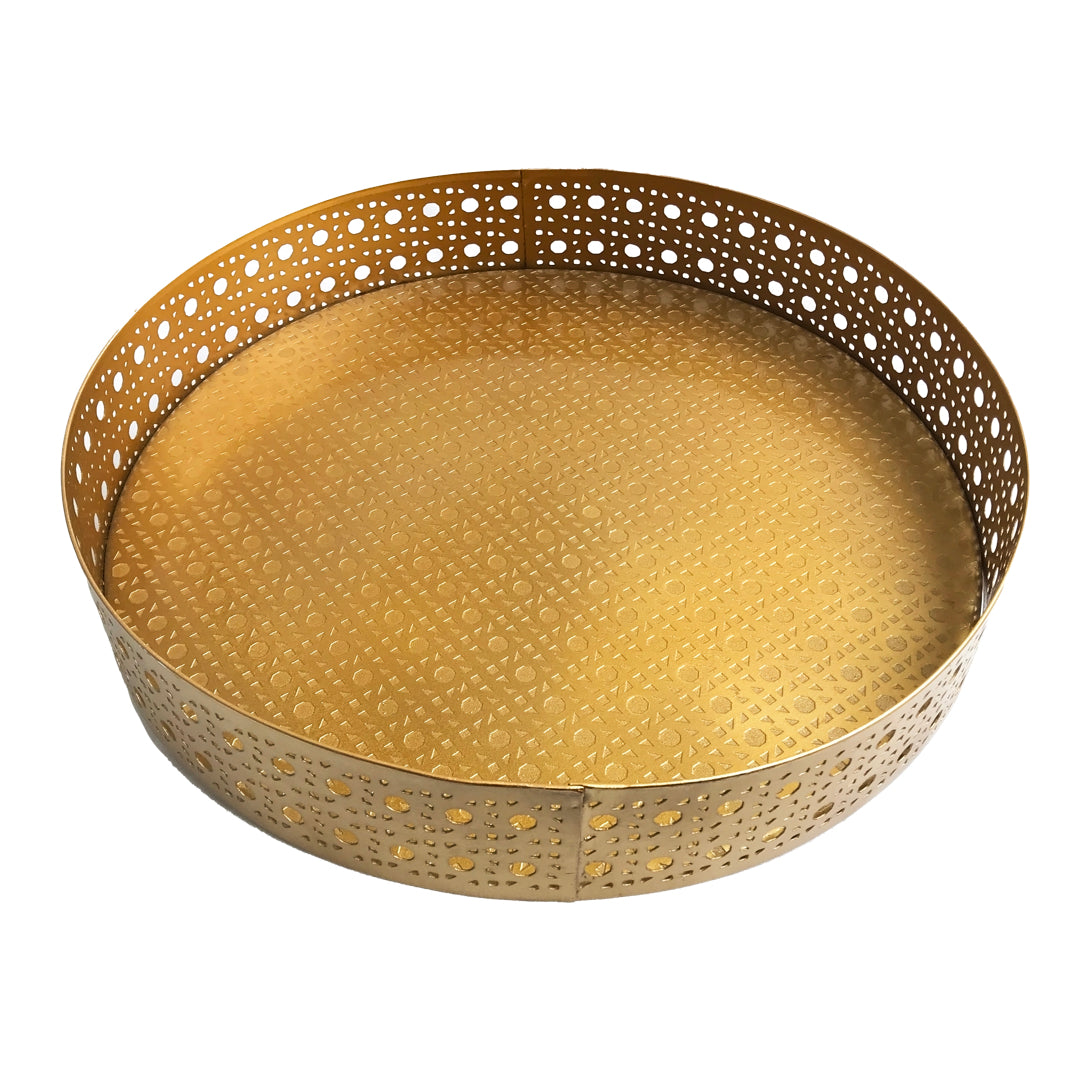 Gold Mesh Tray | Casa Kriti