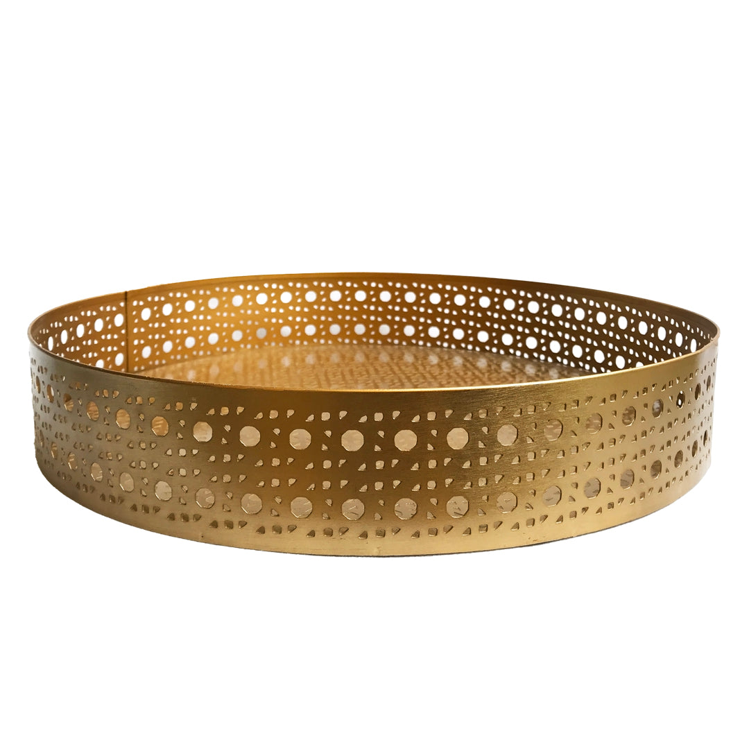 Gold Mesh Tray | Casa Kriti