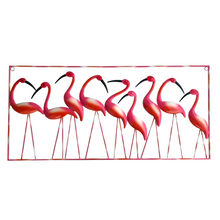 Load image into Gallery viewer, Pretty in Pink Flamingo Wall Art | Casa Kriti
