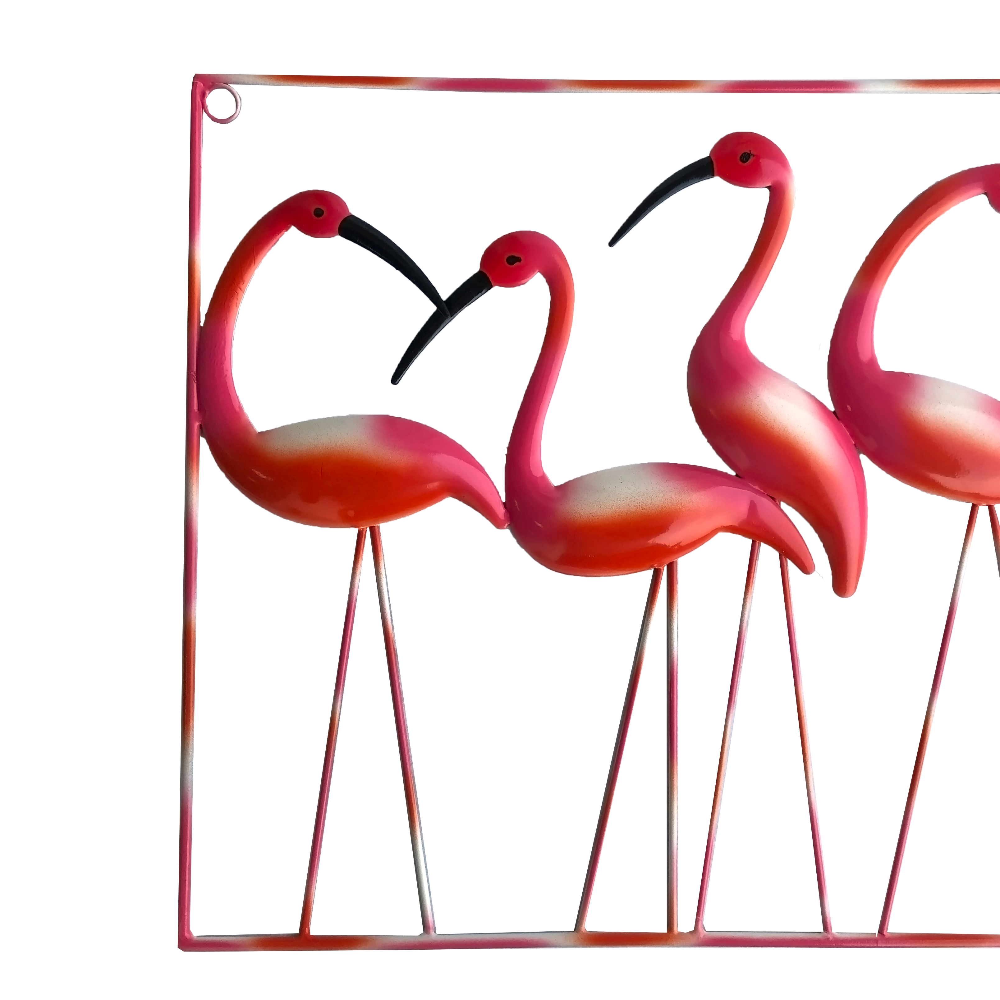 Pretty in Pink Flamingo Wall Art | Casa Kriti