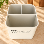 Pure White Utensil Jar