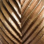 Rose Gold Fluted Flower Vase | Casa Kriti